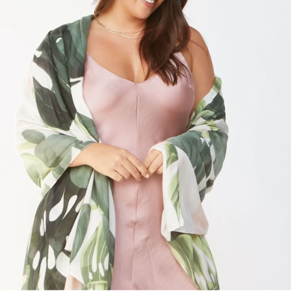 Virginia Wolf NWT Wrap, style many different ways, 42”x80”